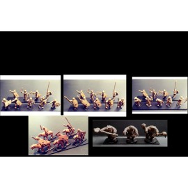 Battle Valor Games 15mm Fantasy Barbarian Starter Army (70 figures)