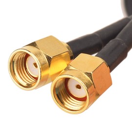 Superbat 2.4GHz 5GHZ 6dbi Booster Antenna, WIFI Antenna, Omnidirectional, RP-SMA Plug, Magnetic Base, Wireless WLAN, Supports 802.11 b/g/n/ac