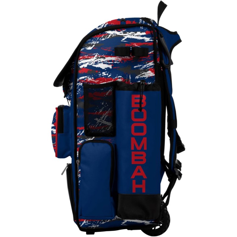Boombah Superpack Hybrid Rolling Bat Bag - Wheeled & Backpack
