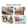 Etokon.Org Bamboo Phone Stand and Tablet Stand, Foldable Universal Adjustable