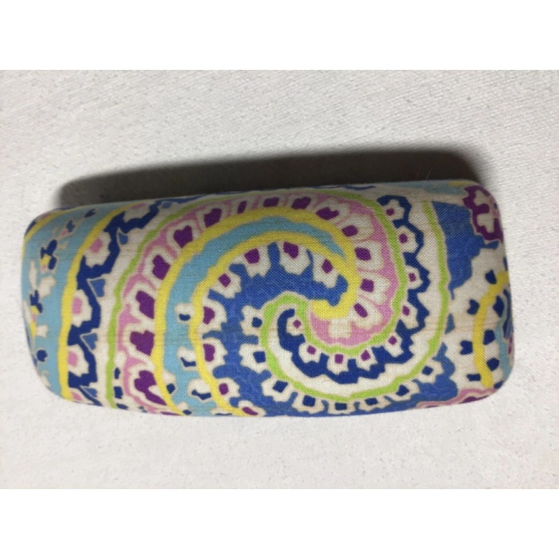 VERA BRADLEY READING GLASSES OR EYEGLASSES CASE CAPRI BLUE NEW