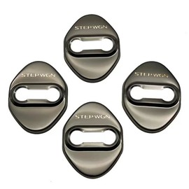 MEKOMEKO Honda STEPWGN RP6 RP7 RP8 MAY 2022 BT-MSGB Step Wagon RP Series Striker Cover Door Lock Cover Plating Accessories Interior Parts Stainless Steel 4 PCS Easy Installation