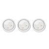 3Pcs Remote Control LED Light ABS Night Lamp Home Decoration