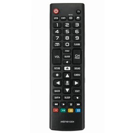AKB74915304 Replacement Remote fit for LG TV AGF76631053 24LH4830 24LJ4840 32LH570B 32LH573B 32LH550B 32LH570B-UC 43LH5500 43LH570A 43LH5700 43LH570A 43LH570B 49LH570A 49LH570A 49LH5700 50LH5730