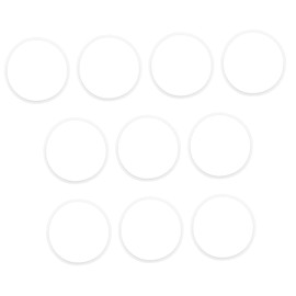 Zerodeko 10Pcs Sealing Gasket Washer Kit for Water Purifier Rings UV Heat Resistant Easy to Install for Filters Compatible with Ro Membrane Systems