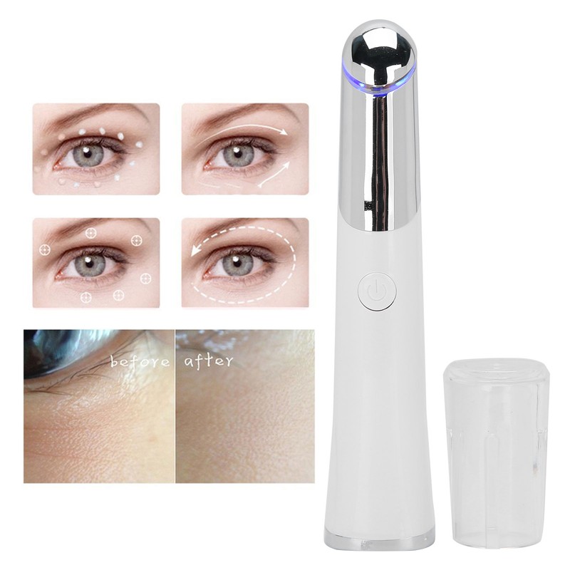 42±5℃ Hot Compress Eye Massager Red Blue Light Anion Eye