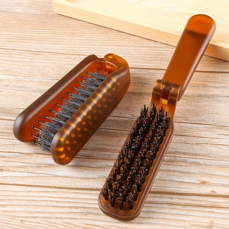 1 Stück Folding Bristle Comb Haarausfall Prävention Kamm machen Haar