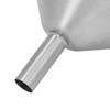 Fafeicy Industrial Funnel, Stainless Steel, Large, with Strainer and Brush,
