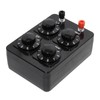 0-9999 Ohm Variable Resistor Box, Precision Adjustable Resistance for Physics