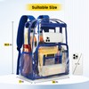 Vorspack Clear Backpack Heavy Duty - Extra Large Clear Bookbag