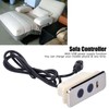Electric Sofa Hand Controller Control Switch 2 Button 5 Pin