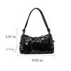 Women Sequin Bag Small Shoulder Tote Sparkly Purse Clutch Handbags