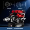 Mould King 10204 Technik V8 Engine Building Blocks Clamping Blocks