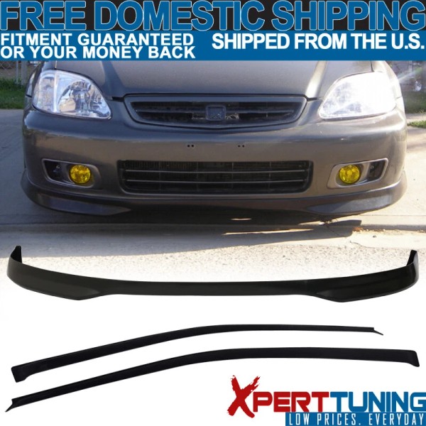 Xpert-Tuning Fits 96-98 Honda Civic 3Dr T-R Polypropylene Front Bumper