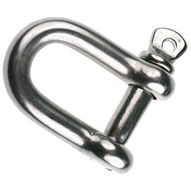 Shackle D Shackle Stainless Steel 12 mm Arbo Round Shackle Stainless Steel