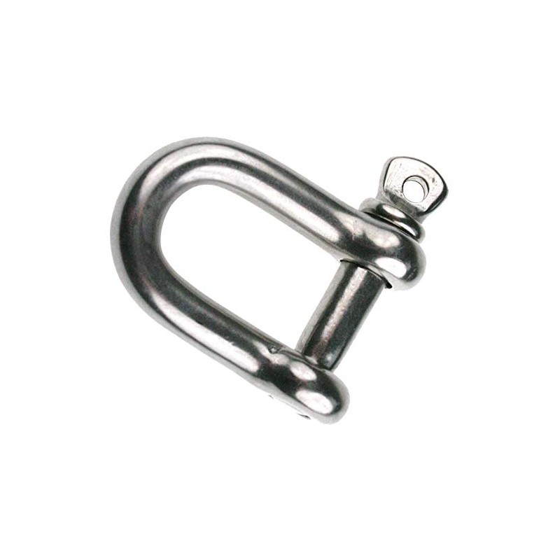 Shackle D Shackle Stainless Steel 12 mm Arbo Round Shackle