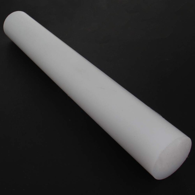 Othmro 1 Piece PE Plastic Round Rods 40mm OD 0.3m