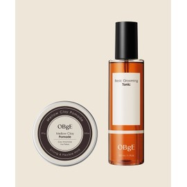 Objet Objé Mellow Clay Pomade + Basic Grooming Tonic Set