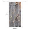 ASDCXZ Marble Shower Curtain 120 x 200 cm (W x