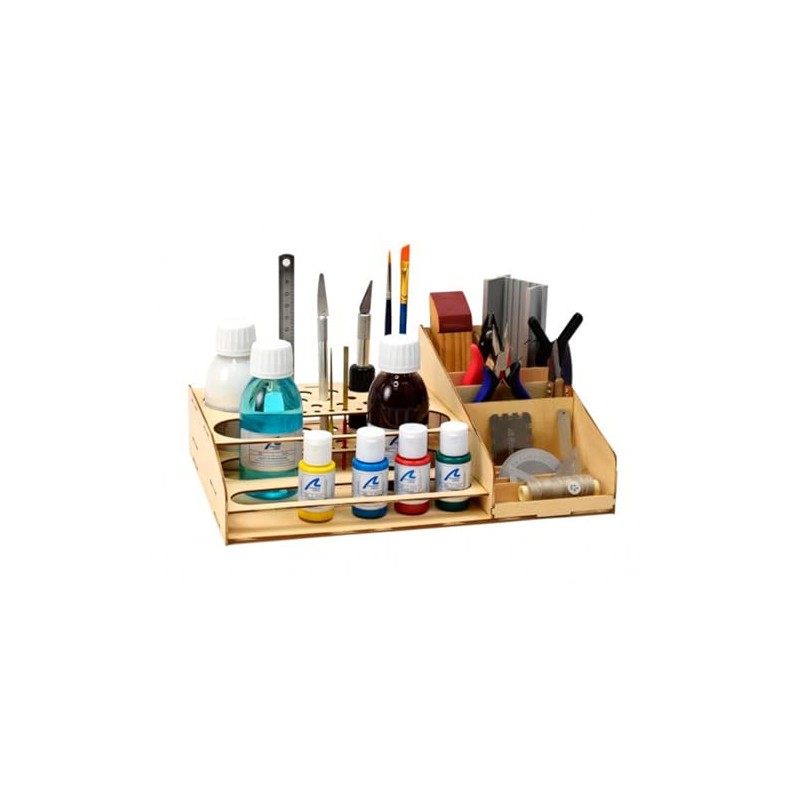 Artesanía Latina - Paint and tool organization for model makers