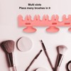 Sonew Makeup Brush Drying Rack, Silicone Wall Mounted Makeup Brush
