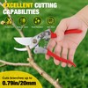 Yesker Pruning Shears Garden Shears 8.6" Professional Bypass Garden Scissors