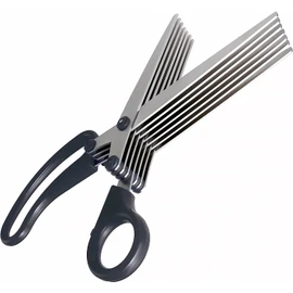 Sun-Star Stationery 7-Blade Shredder Scissors 200mm S3711455 Black