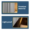SIQITECHUK Bunk Bed Bottom Curtains Mid-Sleeper Tent Lightproof Cabin Canopy