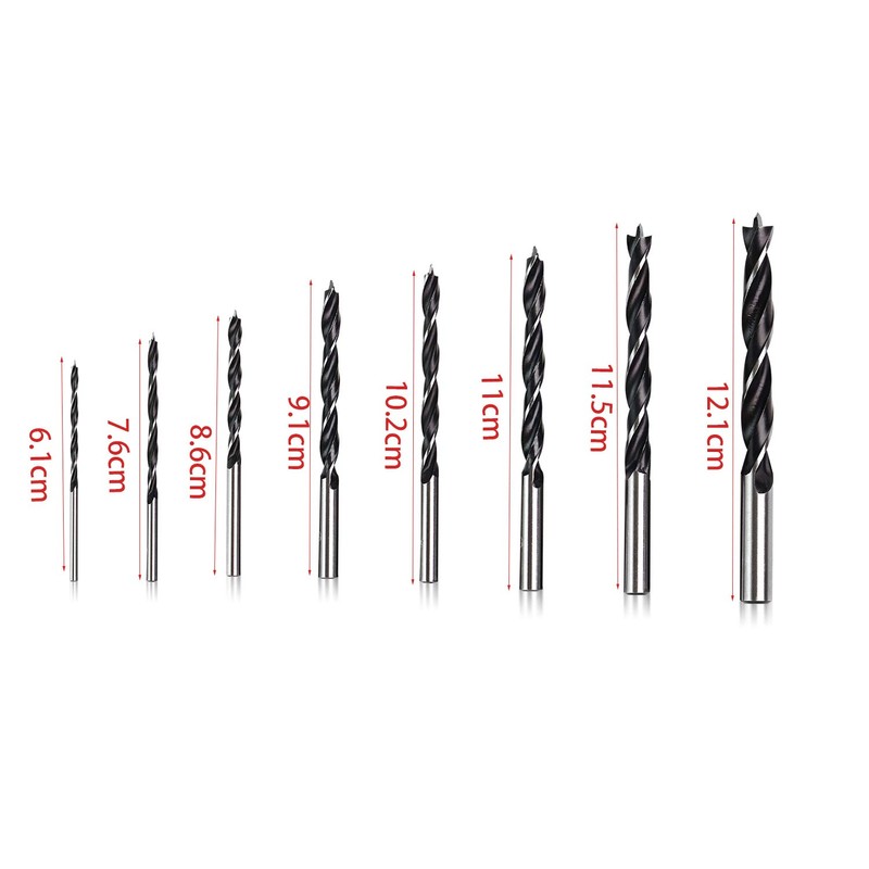 KEWAYO 8 Drills for Drills, Carpentry Drill, Carpentry Drill Bit,