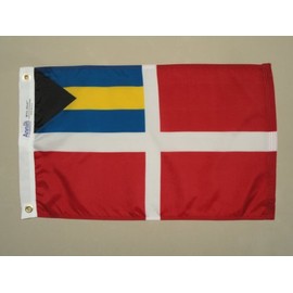 Annin Flagmakers 281420 16 x 24 in. Nylon-Glo Bahamas Courtesy Flag