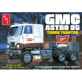 AMT GMC Astro 95 Semi Tractor (Miller Beer) 1:25 Scale Model Kit