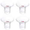 4PCS Flange Inserts 14mm Compatible with Momcozy M9/M6/M5/S12 Pro/S9 Pro/Medela/Spectra/Lansinoh/eufy/S21