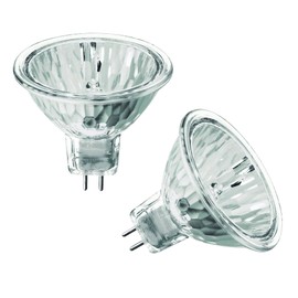 KOR (Pack of 2 5 Watt MR11 12 Volt Precision Halogen Reflector Fiber Optic Light Bulb 5W 12V