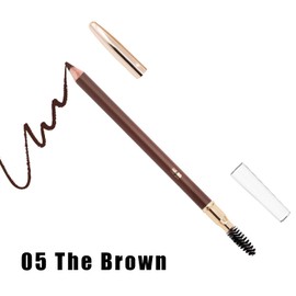 BODERMINCER 1pcs Eyebrow Pencil Longlasting Waterproof Durable Liner Eyebrow 5 Colors to Choose (5# Brown)