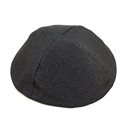 4 parts black Terylene kippah kipah yarmulka yarmulke - Size 2