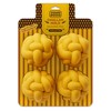 The Kosher Cook Silicone Braided Challah Mold - 4 Small