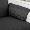 Sofa Protective Cover Waterproof Washable Wear Resistant 2 Seats Polyester