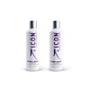 K I.C.O.N. Champú y acondicionador Pure Light Purple DUO de
