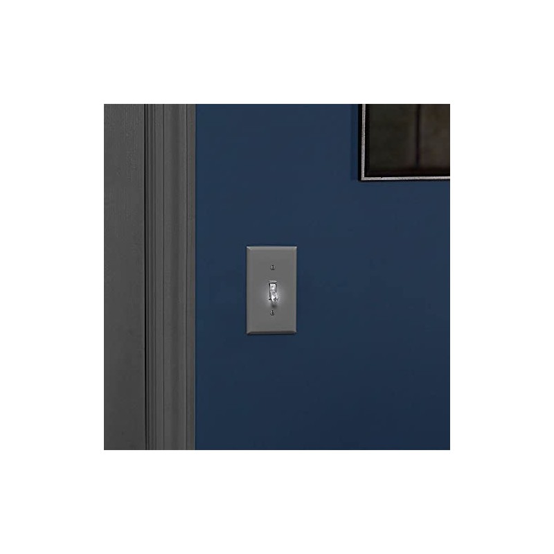 Leviton 15 Amp, 120 Volt, Toggle LED Illuminated 3-Way Switch,