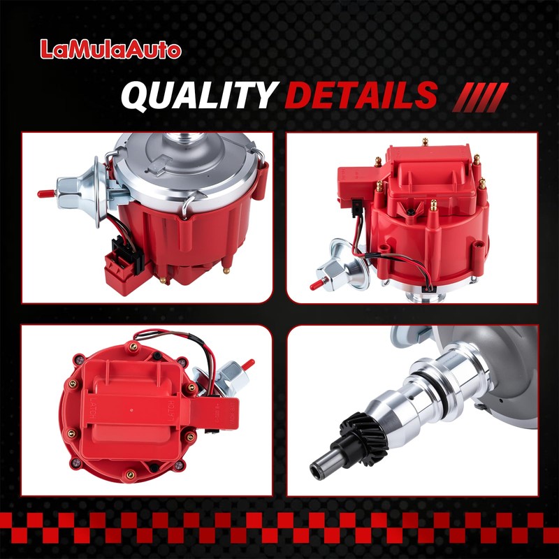 LaMulaAuto HEI Ignition Distributor LaMulaAuto Compatible with Ford 240 300