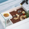 PAVIKE Reptile Bait Food Bowl Reptile Water Tray Reptile Feeding