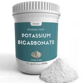 2.2 lb Potassium Bicarbonate, 100% Pure Potassium Bicarbonate Powder, Potassium Bicarbonate for Plants, Used In Making Wine, Cakes, Cookies and More