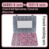 NOVO OVO French Tip Hand and Toe Nail Tips Press