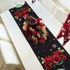 Fowecelt Christmas Table Runner Elf - Elf Christmas Decorations, Elf