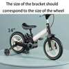AUXBC 2Pcs Bicycle Training Wheels for 14 Inch Kids Bike,