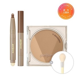 Shading Set V Shading AD + V Shading Blending Stick Gift 3-Step Brush 1EA / 쉐딩SET 브이쉐딩 AD + 브이쉐딩 블렌딩 스틱 증정 3단 브러쉬 1EA