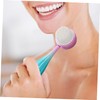 FOMIYES Electric Handle Facial Cleansing Brush Double-sided Face Washer Exfoliating