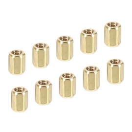 YOKIVE 20pcs M2 Spacer Brass Hex PCB Standoff Screw for Motherboard Traffic Board Electronics Gold Tone Female Length 3mm