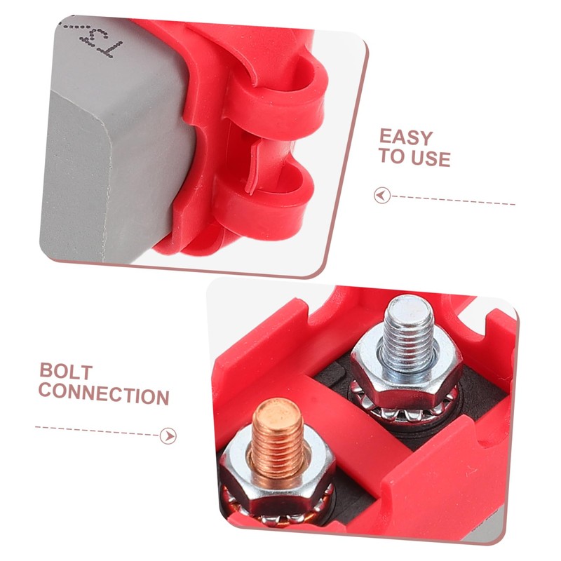 BUGUUYO Automatic Reset Circuit Breaker with Bolt Cover for Trucks