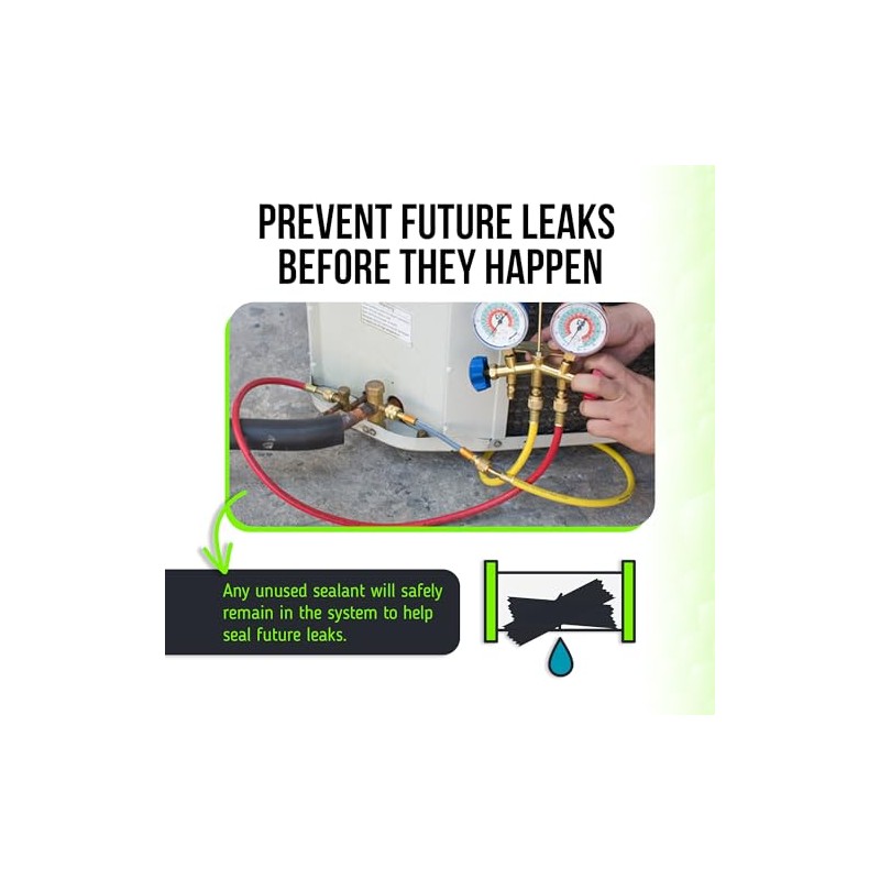 Leak Saver Direct Inject AC Leak Sealer - 3-Pack